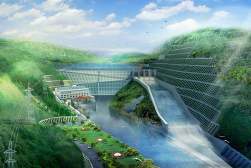 奉贤老挝南塔河1号水电站项目